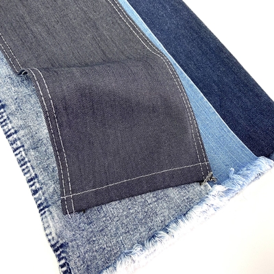 China Factory  Supplier Denim Fabric Stock Lot Jeans Raw Material Cheap Jeans Fabric Mens Shirt Fabrics 100 Cotton