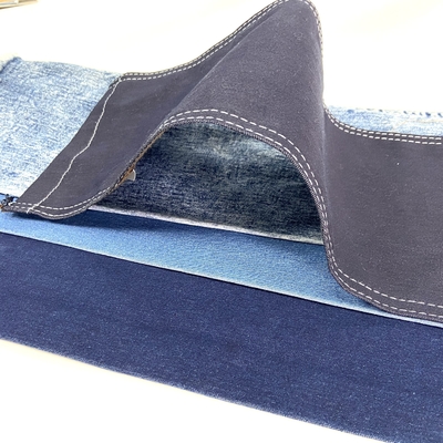62 63 9.5oz  Stain Weave T400 Cotton Polyester Stretch Denim Fabric for Jeans Dress Skirt