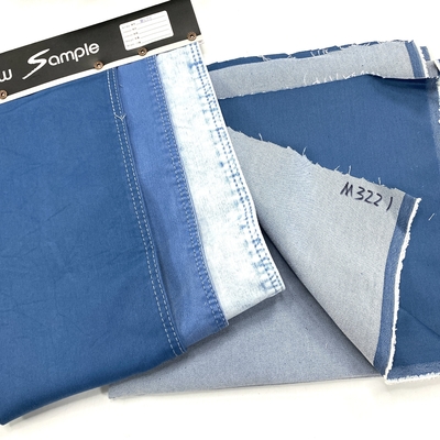 In Stock 8.9 Ounces  Stretch 73% Cotton Satin Denim Jeans Fabric for Fashion Trend Denim