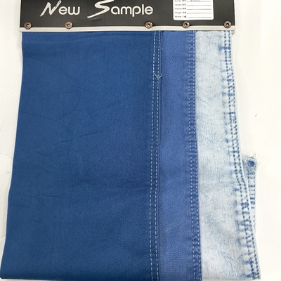 In Stock 8.9 Ounces  Stretch 73% Cotton Satin Denim Jeans Fabric for Fashion Trend Denim