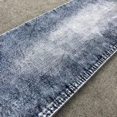 11 .7Oz High Stretch Denim Fabric Mercerizing Cotton Spandex Jeans Fabric