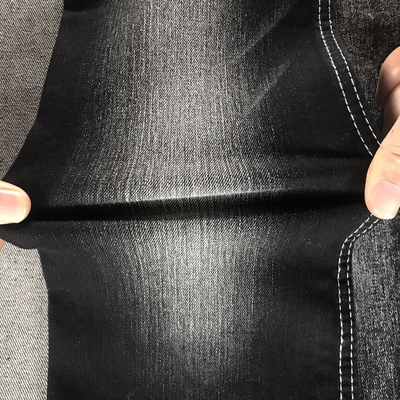 11 .8Oz High Stretch Denim Fabric Black Colour Jeans