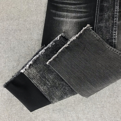11 .8Oz High Stretch Denim Fabric Black Colour Jeans