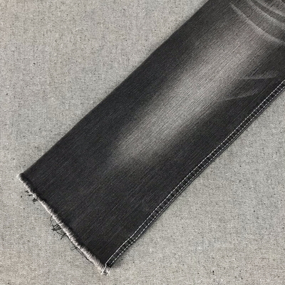 11 .8Oz High Stretch Denim Fabric Black Colour Jeans