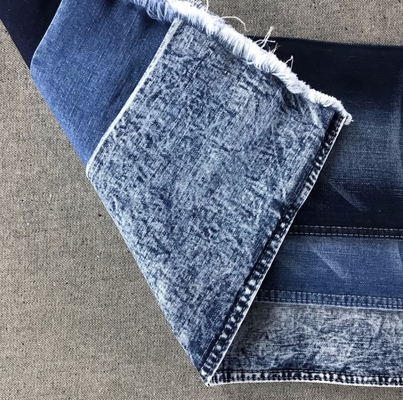 Special Material Cotton Slub Stretch Denim Fabrics for Lady Jeans and Hot Pants
