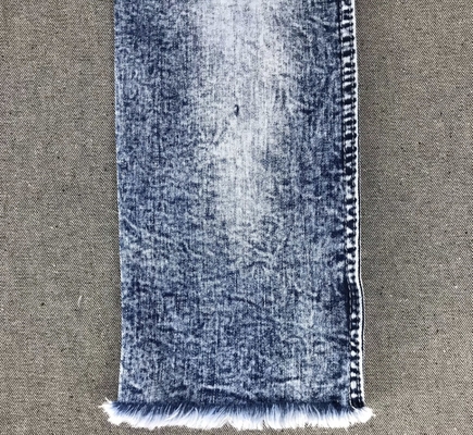 Special Material Cotton Slub Stretch Denim Fabrics for Lady Jeans and Hot Pants