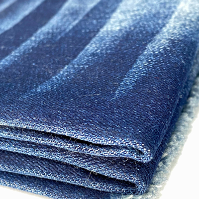 3/1 Jeans Fabric 10.5 Oz Blue Twill Big Stretch Jersey Fabric Cotton Denim Custom Conventional Cotton Denim Fabric for Jeans