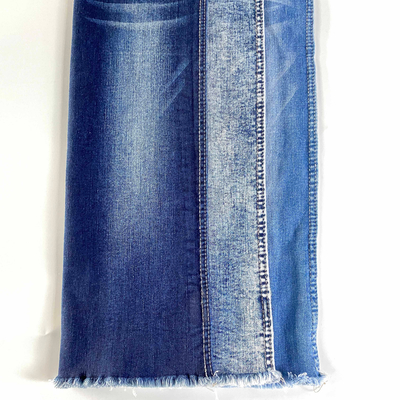 3/1 Jeans Fabric 10.5 Oz Blue Twill Big Stretch Jersey Fabric Cotton Denim Custom Conventional Cotton Denim Fabric for Jeans