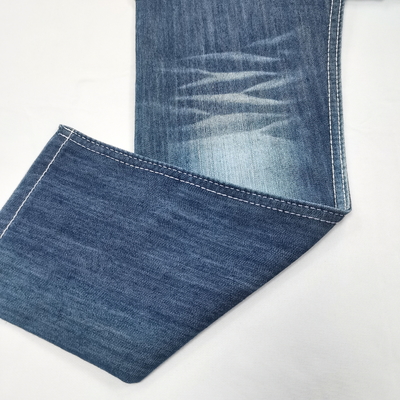 9.4Oz Crosshatch Slub Heavy Denim Fabric Cotton Polyester Stretch Jeans Fabric for Men
