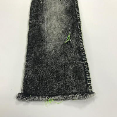Bamboo Cotton Nylon Spandex Material Broken Twill Stretch Denim Jeans Fabrics