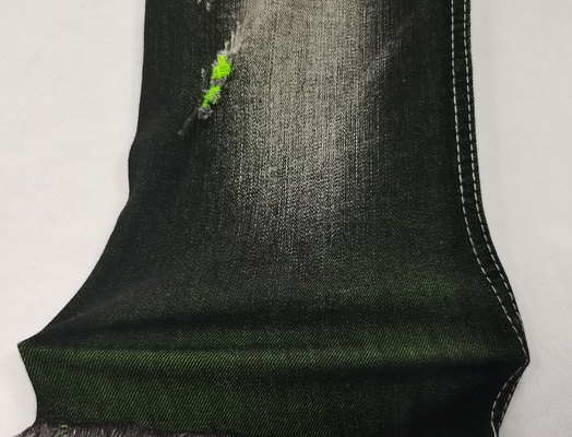 Black Color Denim Fabric Coolmax Sorbtek Moisture Management Wicking Performance Air Permeability Insulation Denim Fabric