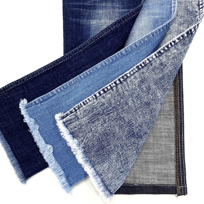 Hot Sale Japanese Denim Fabric Stock Stretch Denim  1% Spandex 99%cotton Denim Fabric Roll for Dresses and Pants