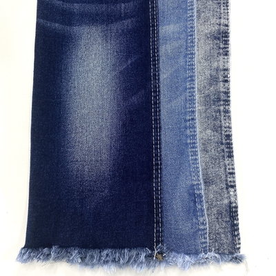 Cotton Denim Indigo Dyed Woven Fabric Washed Raw Denim Jean Cloth Fabrics