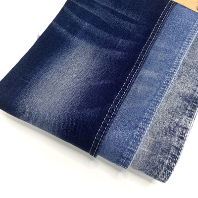 Cotton Denim Indigo Dyed Woven Fabric Washed Raw Denim Jean Cloth Fabrics