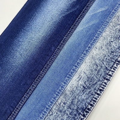 Hot Sell Item 10 Oz Dark Blue 99% Cotton 1% Spandex High Stretch Denim Fabric for Jeans Buy From China