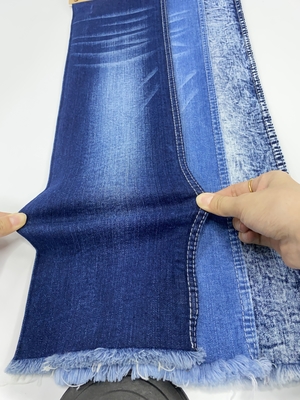 Hot Sell Item 10 Oz Dark Blue 99% Cotton 1% Spandex High Stretch Denim Fabric for Jeans Buy From China