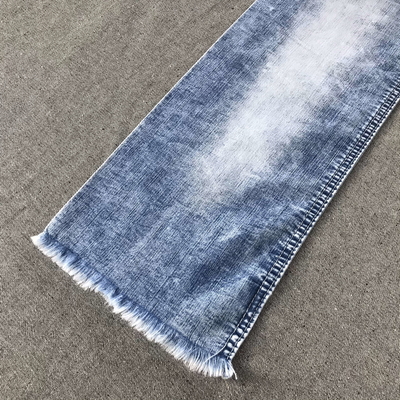 Jeans Industrial Denim Fabric for Work Wear Denim Uniform Indigo Tricot Knitted 2811 YARN DYED TWILL Polyester / Cotton 170