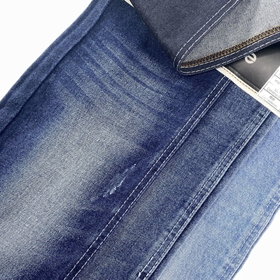 13.5oz Rigid Denim Blue 180cm Cotton Polyester  Jacket Denim Fabric