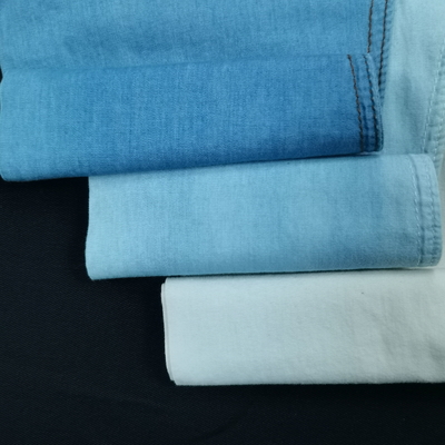 98% Cotton 2% Spandex 9.5 Oz White Denim Jeans Fabric