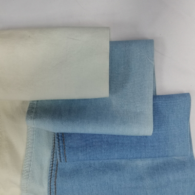98% Cotton 2% Spandex 9.5 Oz White Denim Jeans Fabric