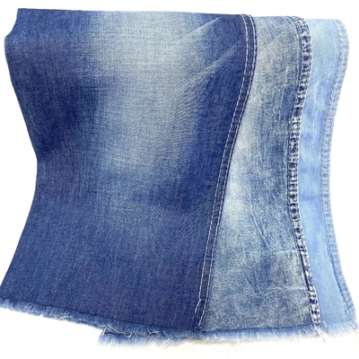 Wholesale Certified Natural Dye Organic Cotton Jersey Denim Fabric 100 Cotton 4-5 oz Light Weight Denim Fabric
