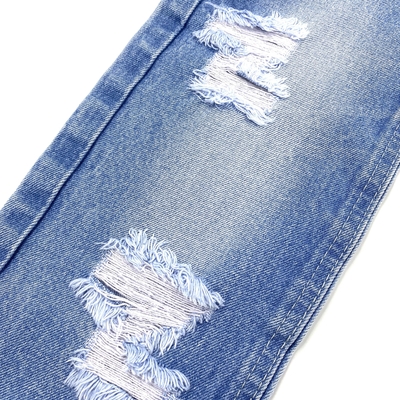 Custom 13.5oz Dk Indigo Luxury Natural Denim Knit Fabric Export 100% Cotton