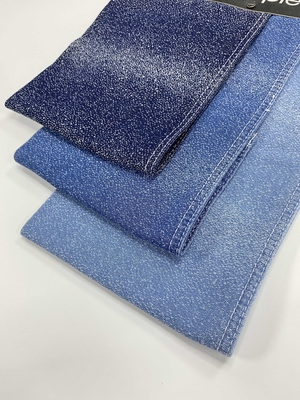 Denim Eyelet Muslin Lace Flower Gauze Embroidery Fabric on Shirts for Clothes Denim Embroidery Fabric