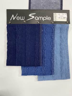 Men Jeans Elastic Slub Cotton Stretch Denim Fabric Textile for wrangler Jeans Wholesale