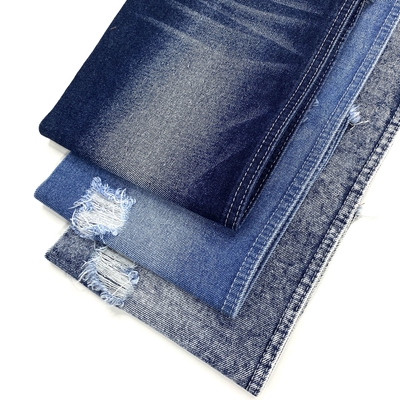 Fabric Denim Clothing Suppliers Cotton Denim Fabric for Jeans Raw Unwahsed Chinese Tricot Woven YARN DYED Stock Lot Denim Fabric