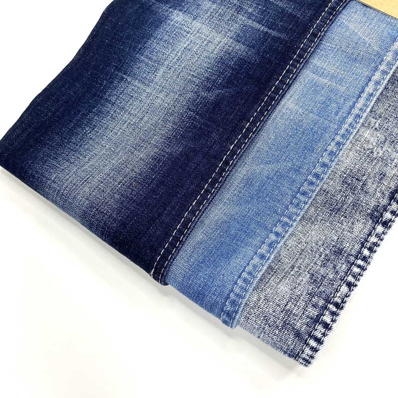 Hot Sale Japanese Denim Fabric Stock Stretch Denim  1% Spandex 99%cotton Denim Fabric Roll for Dresses and Pants