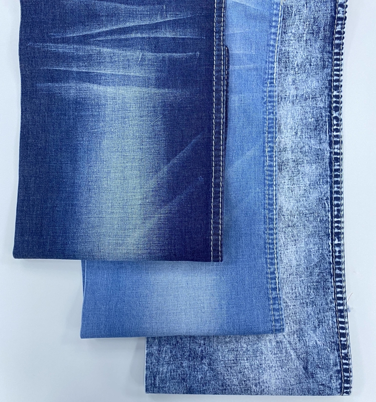 Jeans Denim Fabric Camo Dedenimabric Fabric 4.5-5.2oz Tricot Woven Lightweight YARN DYED Denim Fabric Manufacturer Wholesale