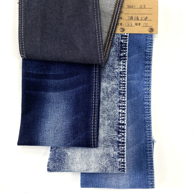 High Quality Good Cotton Jrans Fabrics 2%spandex T Stretch Denim Fabric  Textile Denim Jeans for Men