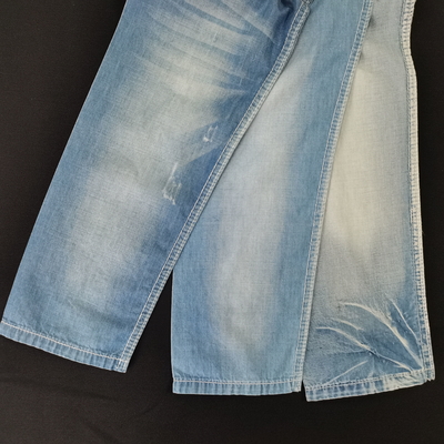100% Cotton 11oz Tradition Denim Fabric Blue Jeans High Heel Women Boots Denim Fabric Jeans Fabric Manufacturer